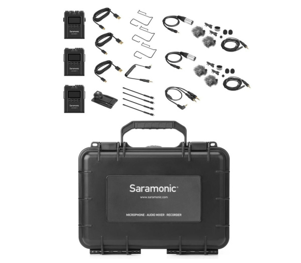 Беспроводная микрофонная система Saramonic UwMic9S Kit2 (TX+TX+RX)