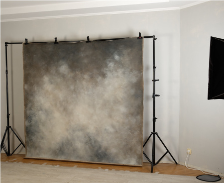 Фон на холсте, ручной работы SM.TEXTURE 2*2,2м. Nebula