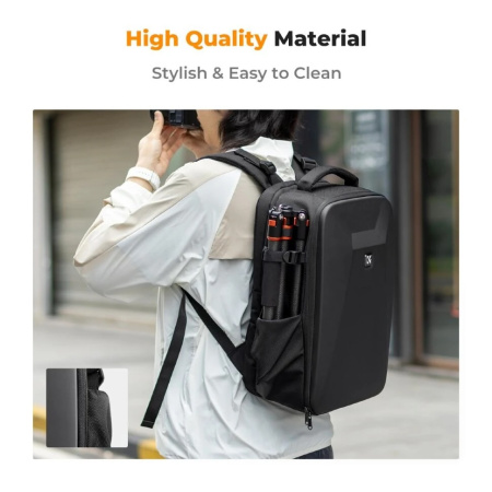 Рюкзак KF Concept HardShell 22L Black KF13.134
