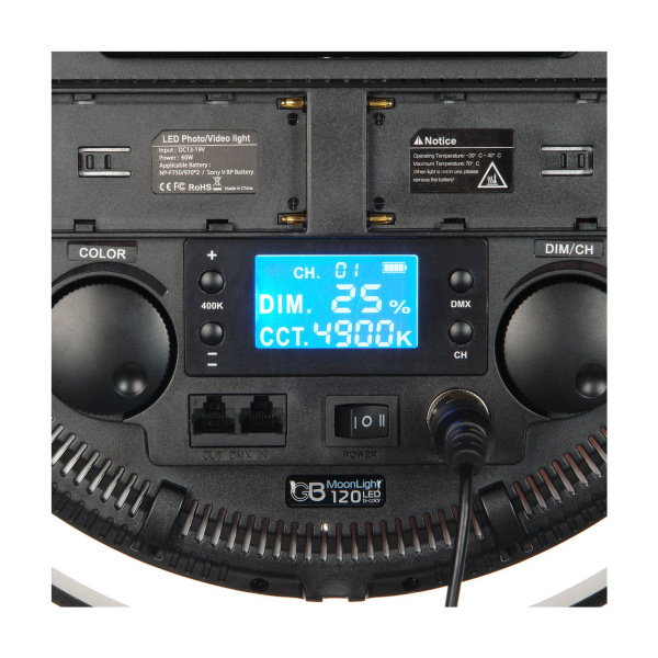 Осветитель светодиодный GreenBean MoonLight 120 LED панель bi-color