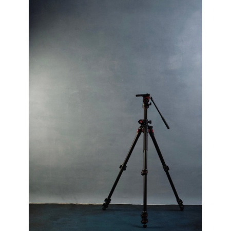 Фон на холсте, ручной работы SM.TEXTURE 2*2,2м. Blue Grey