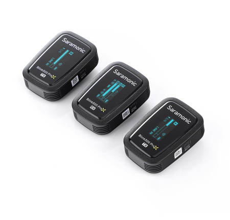 Беспроводная микрофонная система Saramonic Blink500 ProX B2 приемник + 2 передатчика