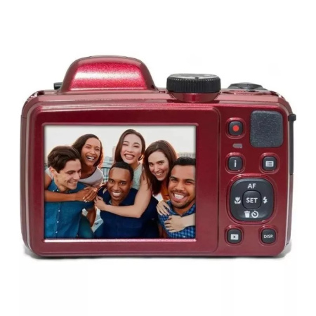 Компактный фотоаппарат Kodak PIXPRO AZ405 (красный)
