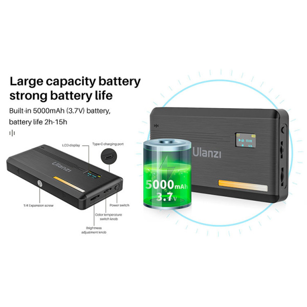 Накамерный свет Ulanzi VL200 2500-9000K