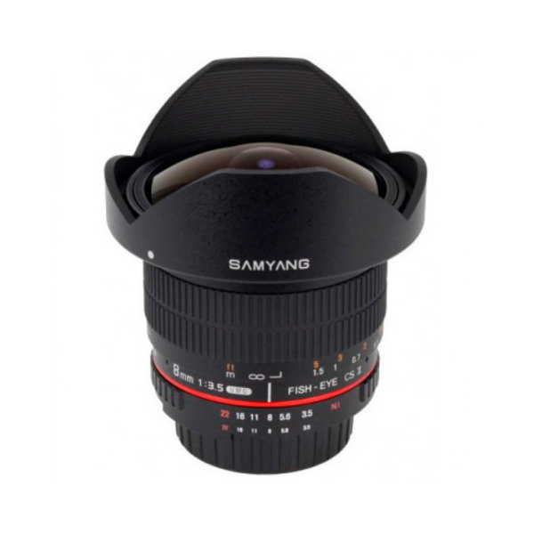Объектив Samyang MF 8mm f3.5 AS IF UMC Fish-eye CS II Canon EF-S