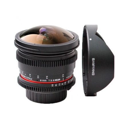 Объектив Samyang MF 8mm T3.8 AS IF UMC Fish-eye CS II VDSLR Nikon F