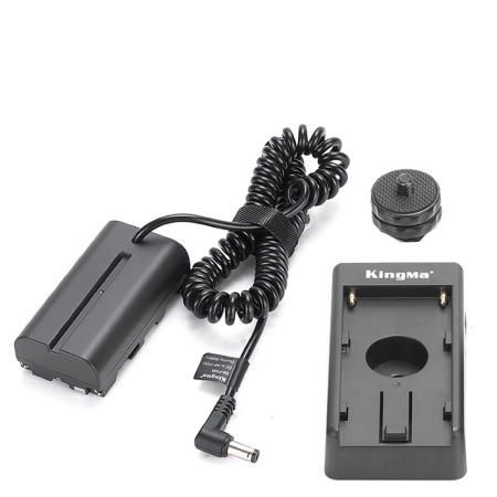 Система питания KingMa NP-F550 от NP-Fxxx (каплер)