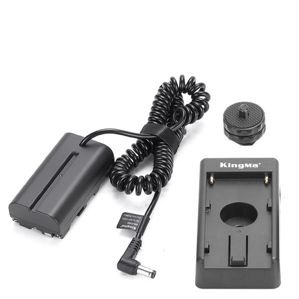 Система питания KingMa NP-F550 от NP-Fxxx (каплер)