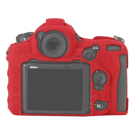 Чехол силиконовый для Nikon D850 красный