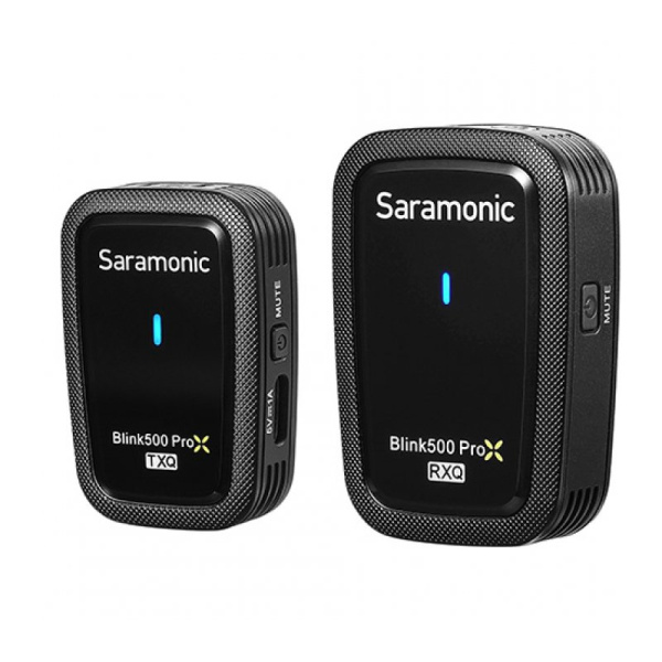 Беспроводная микрофонная система Saramonic Blink500 ProX Q10(TX+RX) 2,4Гц