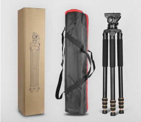 Штатив QZSD Q680A с видео головой