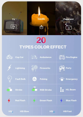 Осветитель светодиодный DigitalFoto W200 RGB жезл