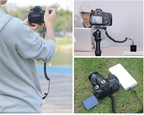 Адаптер питания Kingma LP-E6 Type-C (каплер)