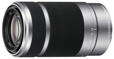 Объектив Sony E 55-210mm f4.5-6.3 OSS (SEL55210) Silver