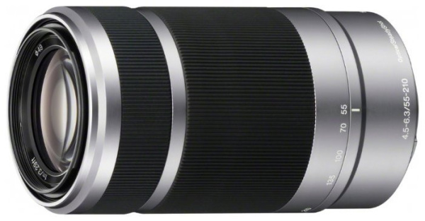 Объектив Sony E 55-210mm f4.5-6.3 OSS (SEL55210) Silver