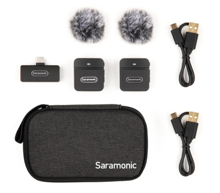 Беспроводная микрофонная система Saramonic Blink100 B6(TX+TX+RXUC) USB-C