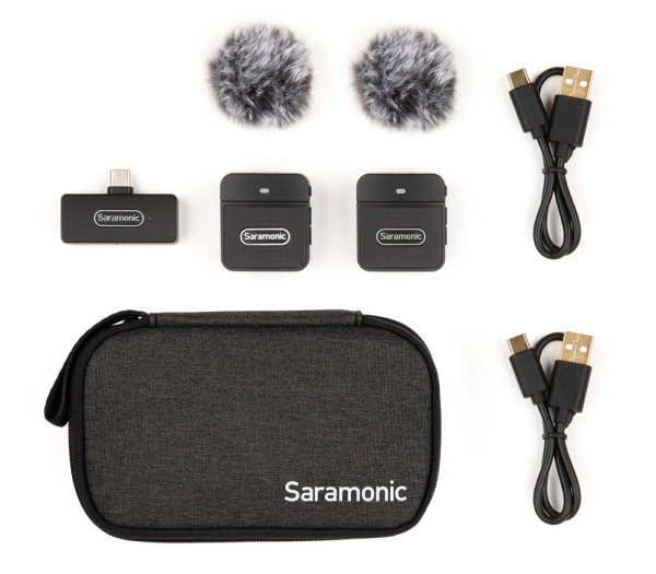 Беспроводная микрофонная система Saramonic Blink100 B6(TX+TX+RXUC) USB-C