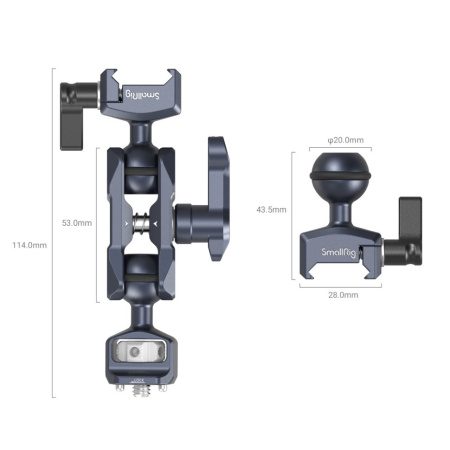 Кронштейн Magic Arm SmallRig 3875 1/4”- NATO