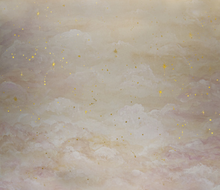 Фон на неопрене SM.TEXTURE 1,3*1,5м. Ванильное небо (детский)