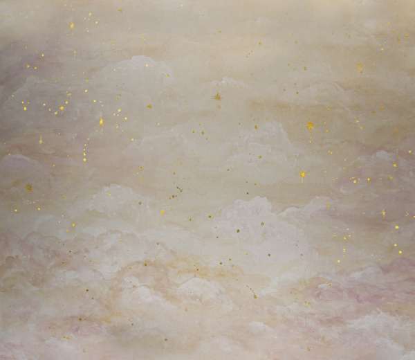 Фон на неопрене SM.TEXTURE 1,3*1,5м. Ванильное небо (детский)