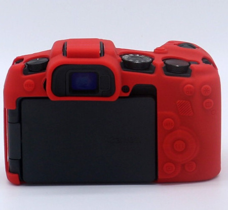 Чехол силиконовый для Canon EOS Rp красный