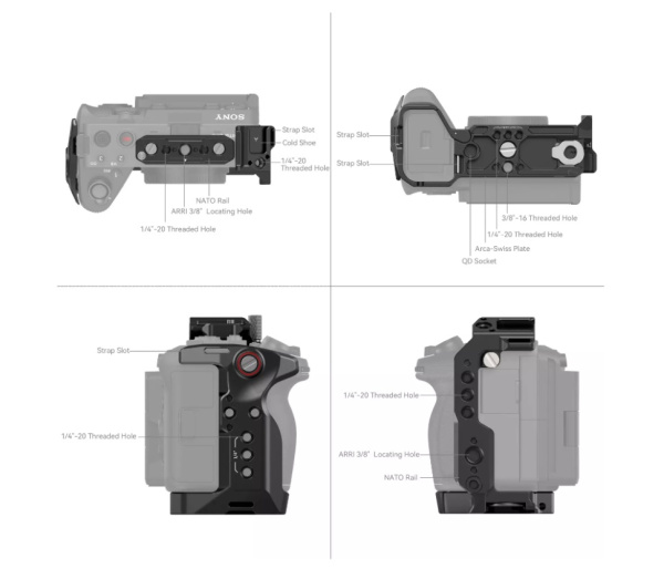 Клетка Smallrig 4183 для Sony FX3/FX30