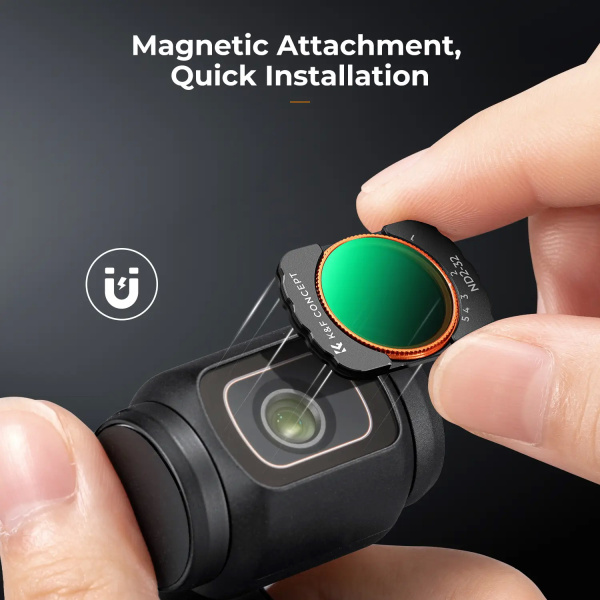 Светофильтр KF Concept ND2-32 для DJI Osmo Pocket 3 KF01.2544