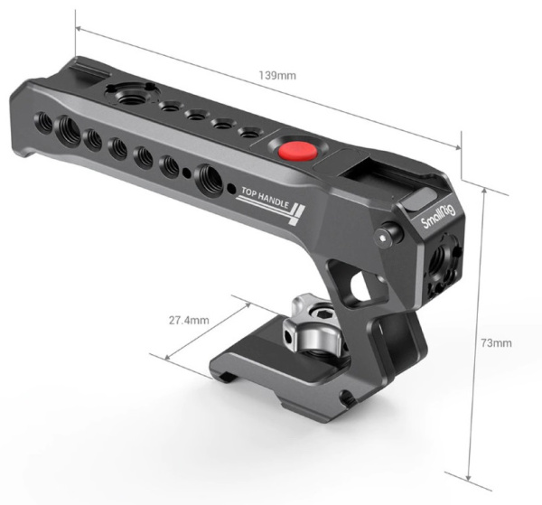 Рукоятка верхняя SmallRig NATO HTN2670 с кнопкой спуска для Sony