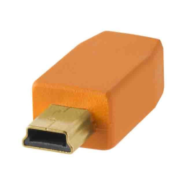 Кабель Tether Tools TetherPro USB 2.0 to USB Mini-B 5-Pin 4.6m Orange [CU5451-ORG]