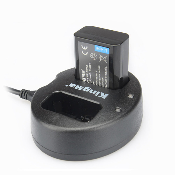 Зарядное устройство Sony NP-FW50 на 2 аккумулятора не ориг. KingMa BM015