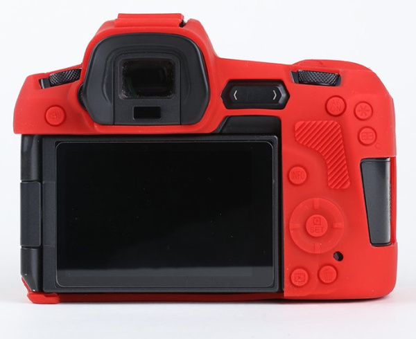 Чехол силиконовый для Canon EOS R красный