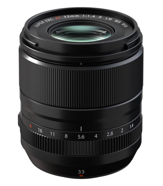Объектив Fujifilm XF 33mm F1.4 R LM WR