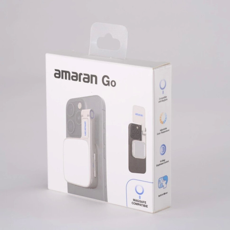 Осветитель светодиодный Aputure Amaran Go для смартфона Белый