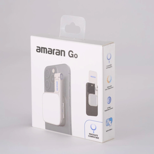 Осветитель светодиодный Aputure Amaran Go для смартфона Белый