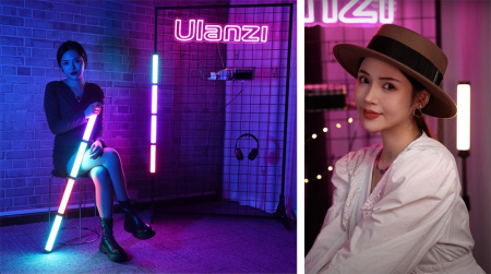 Осветитель светодиодный Ulanzi VL110 Magnetic RGB жезл