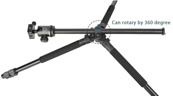 Штатив QZSD Q308H с горизонтальной колонной