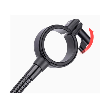Металлическое кольцо фиксатор с резьбой 1/4" с гибким отводом для Zhiyun Crane 2\Crane+