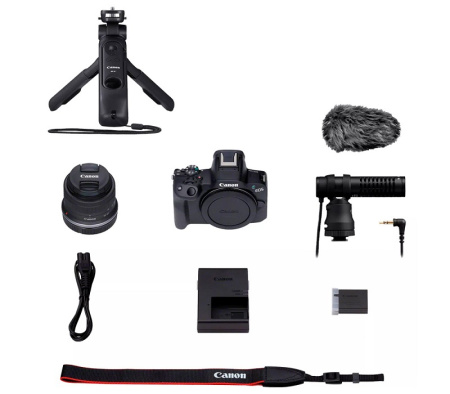 Цифровая камера Canon EOS R50 body + 18-45mm IS STM Creator kit