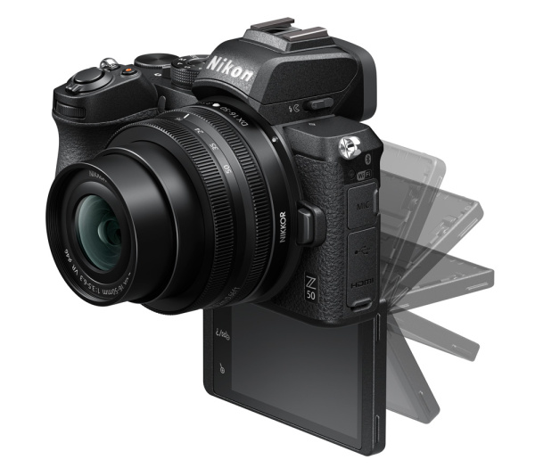 Цифровая камера Nikon Z50 + 16-50mm DX VR + FTZ Kit