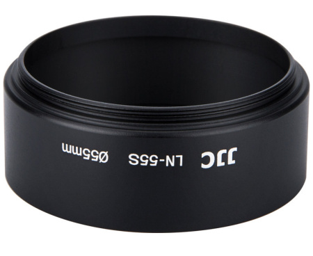 Бленда для объектива JJC 55mm металлическая LN-55S