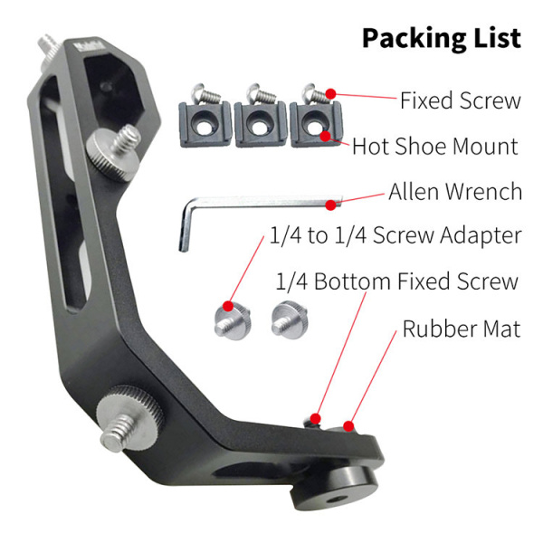 Держатель L-образный DIGITALFOTO M-0667 для камер\ Zhiyun\ Moza\ DJI