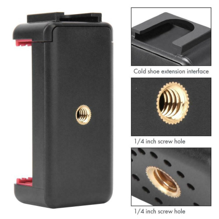 Зажим для смартфона Ulanzi ST-07 с хол.башмаком