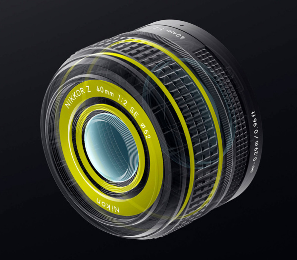Объектив Nikon Z 40mm f2 SE
