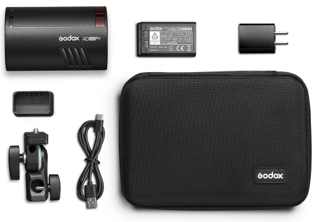 Вспышка аккумуляторная Godox Witstro AD100 Pro с поддержкой TTL