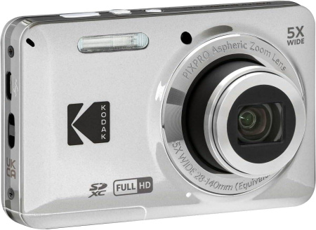 Компактный фотоаппарат Kodak PIXPRO FZ55 (белый)