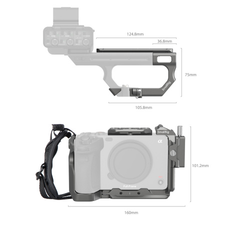 Клетка SmallRig 4771 HawkLock Advanced Kit для Sony FX3 / FX30