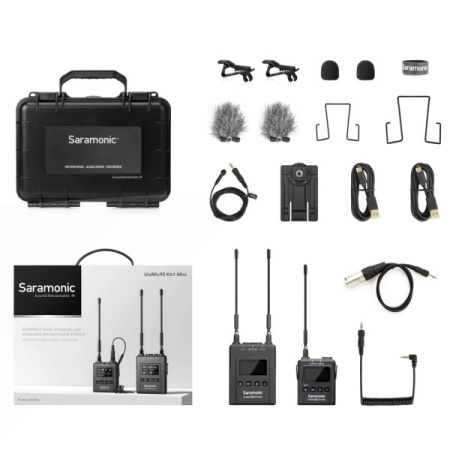 Беспроводная микрофонная система Saramonic UwMic9S Kit1 Mini (TX+RX)
