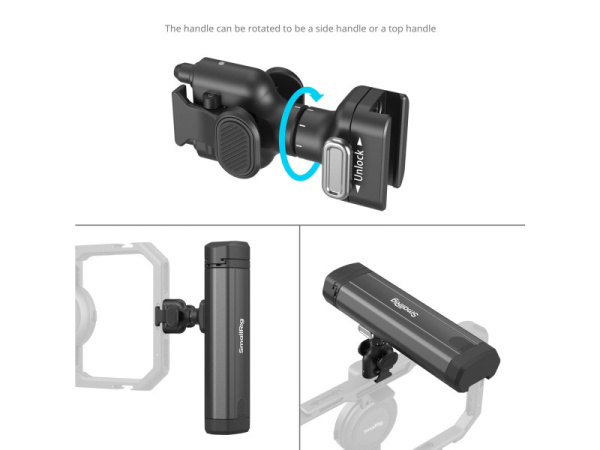 Рукоятка SmallRig 4842 HawkLock Rotatable Bilateral