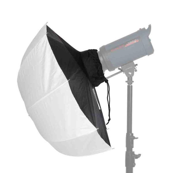 Зонт Falcon Eyes UB-60W с отражателем, белый на просвет