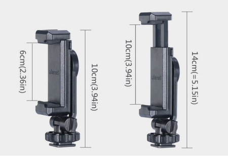 Зажим для смартфона Ulanzi ST-06 с хол.башмаком